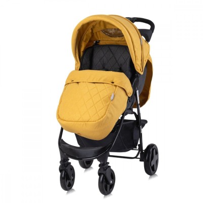 Carucior sport cu husa de picioare Lorelli Olivia, Lemon Curry foto