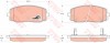 Set placute frana,frana disc HYUNDAI i10 (PA) (2007 - 2013) TRW GDB3369
