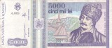 ROMANIA 5.000 lei 1993 VF!!!