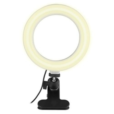 TNB INFLUENCE LED Ring 6&amp;#039;&amp;#039; with clip for video streaming foto