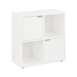 Cumpara ieftin Biblioteca Bookel, Pako World, Alb, 59x27x60 cm