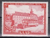 SAAR 1954 - Ziua Timbrului, Cota 10 EURO, MNH