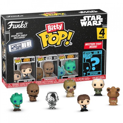 Funko Bitty POP: Star Wars- Han Solo 4PK foto