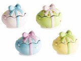 Cumpara ieftin Set 4 Oua Paste ceramica multicolora cm 12 x 10 x 10,5 H