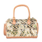 Cumpara ieftin Geanta de mana Duffle din pluta Fluturi stralucitori