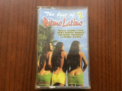 the best of ritmo latino vol 2 caseta audio selectii muzica latin pop dance 1998 foto