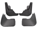 Aparatori Noroi Fata Spate Renault Captur 2013-2019, Set 4 Bucati, Cauciuc, Protectie Auto ALM
