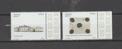 LITUANIA 2020 EUROPA CEPT Serie 2 timbre MNH** foto