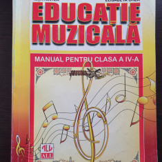 EDUCATIE MUZICALA MANUAL PENTRU CLASA A IV-A - Hintea, Orza