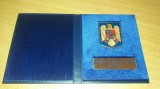 D14 11- Placheta - tematica diplomatie militara - armata romana - 2004