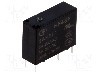 Releu miniaturale, 24V DC, 5A, serie HF46F, HONGFA RELAY - HF46F/24-HS1T