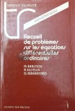 Cumpara ieftin Recueil des problemes sur les equations differentielles ordinaires - 1981 - M. L. Krasnov ($V29)