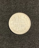 Moneda 20 copeici 1915 Rusia argint, Europa