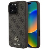 Husa pentru iphone 16 pro max - guess hardcase 4g classic magsafe - brown