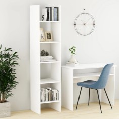 vidaXL Bibliotecă, alb, 40x35x180 cm, PAL