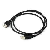 Cablu USB A Tata-Mama Negru, Versiune 2.0, 1.8 M Lungime - Prelungitor Extensie USB Tip Mama Tata