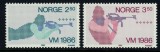 Norvegia 1986 - Biatlon, sport, serie neuzata