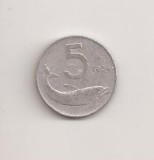 Moneda Italia - 5 Lire 1954