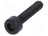 Surub M3, o&amp;#355;el, lungime 14mm, cap rotund, pas filet 0.5, BOSSARD - 1000063