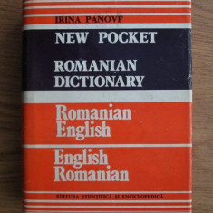 Irina Panovf - New Pocket Romanian dictionary. Romanian-English...