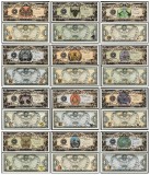 !!! SUA = FANTASY NOTES - SET COMPLET ZODIAC - 2022 - UNC / DESEN NOU