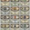 !!! SUA = FANTASY NOTES - SET COMPLET ZODIAC - 2022 - UNC / DESEN NOU