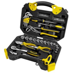 Trusa de scule Fieldmann 54 piese, cu clichet 3/8&rdquo; si accesorii