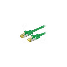 Cablu patch cord, Cat 6a, lungime 7.5m, S/FTP, Goobay - 91631