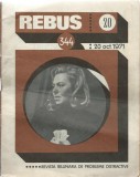 Revista Rebus nr. 20 (344) / 20 octombrie 1971