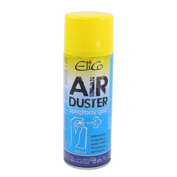 Spray gaz, cu aer comprimat, Elico, pentru curatare dispozitive electronice si mecanice, 400 ml