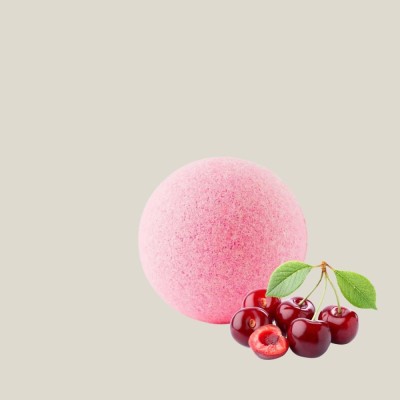 Bila de baie efervescenta Cherry 125g foto