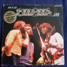 Bee Gees - Here At Last _ dublu vinyl _ RSO, Germania, 1977 _ NM/VG+