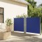 Gossi copertina laterala retractabila, albastru, 140x1200 cm