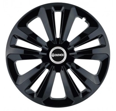 Set 4 Capace Roti, potrivite jantelor de R16, pentru Daewoo, model terra negru foto