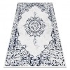 Covor ALLURE 1961 Ornament, cadru - Structural, elegant, glamour alb / albastru, 180x270 cm