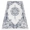 Covor ALLURE 1961 Ornament, cadru - Structural, elegant, glamour alb / albastru, 180x270 cm