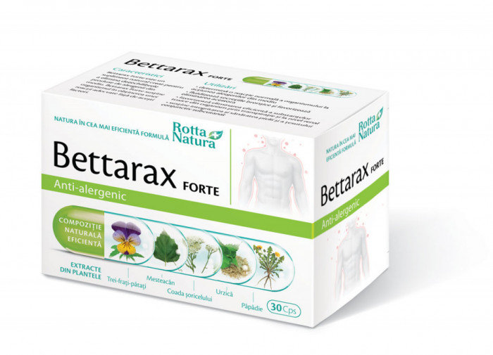 Bettarax forte (antialergic) 30cps rotta natura
