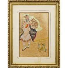 Elena Petraglu Niculescu (Desliu), Tesand ia bucovineasca (1950)