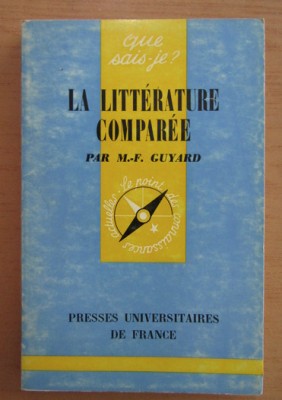 La litterature comparee/ Marius-Francois Guyard foto