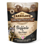 Carnilove Dog Pouch Pat&eacute; Buffalo with Rose Petals, 300 g