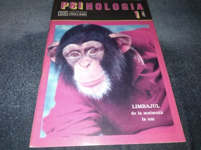 REVISTA PSIHOLOGIA NR 1 1997 foto