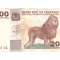 Bancnota Tanzania 2000 shilingi 2003, stare buna