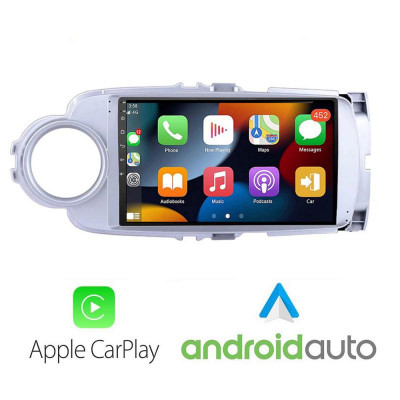 Sistem Multimedia MP5 Toyota Yaris 2010-2018 J-YARIS10 Carplay Android Auto Radio Camera USB CarStore Technology foto