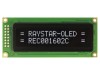 Afișaj OLED alfanumeric 16x2 RAYSTAR OPTRONICS 85x36x10mm albă PIN 16