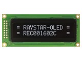 Afișaj OLED alfanumeric 16x2 RAYSTAR OPTRONICS 85x36x10mm albă PIN 16