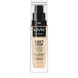 NYX Professional Makeup Can&#039;t Stop Won&#039;t Stop Full Coverage Foundation fond de ten cu acoperire ridicată culoare 6.3 Warm Vanilla 30 ml