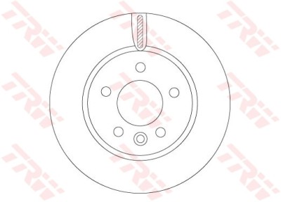 TRW DF6589S Disc frana foto