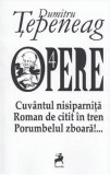 Opere 4. Cuvantul nisiparnita. Roman de citit in tren. Porumbelul zboara | Dumitru Tepeneag