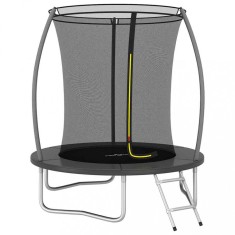 vidaXL Set trambulină rotundă, 183x52 cm, 80 kg
