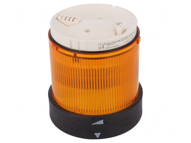 Semnalizator luminos portocaliu BA15D 0-250V